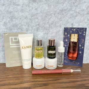 9-piece Luxury skincare sample set La Mer, Estée Lauder, Kiehl’s, U Beauty
NEW
